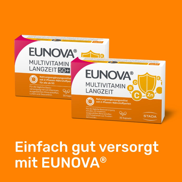 EUNOVA Langzeit 50+ Kapseln, 120 pcs. Capsules