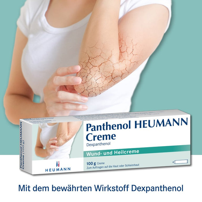 Panthenol Heumann Creme Wund- und Heilcreme, 100 g Crème