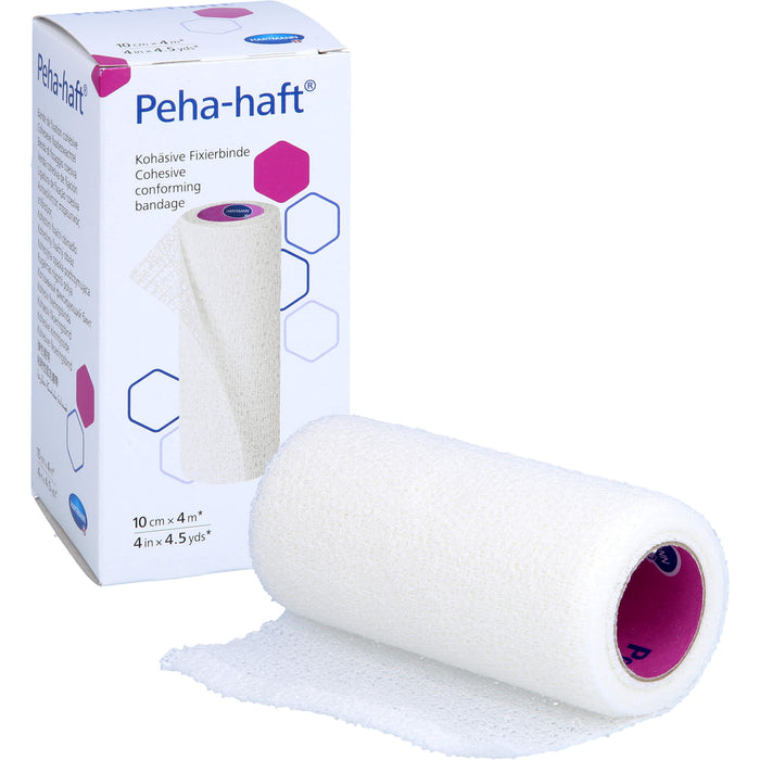 Peha-haft Latexfrei Fixierbinde 10cmx4m, 1 pcs. Pack