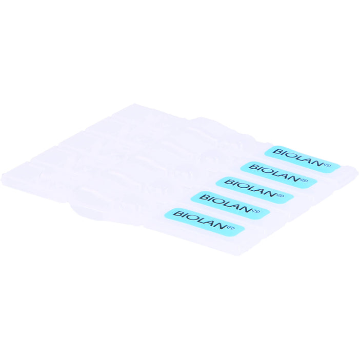 Biolan Augentropfen zur verbesserten Befeuchtung, Linderung und Pflege trockener Haut, 60 pcs. Single-dose pipettes
