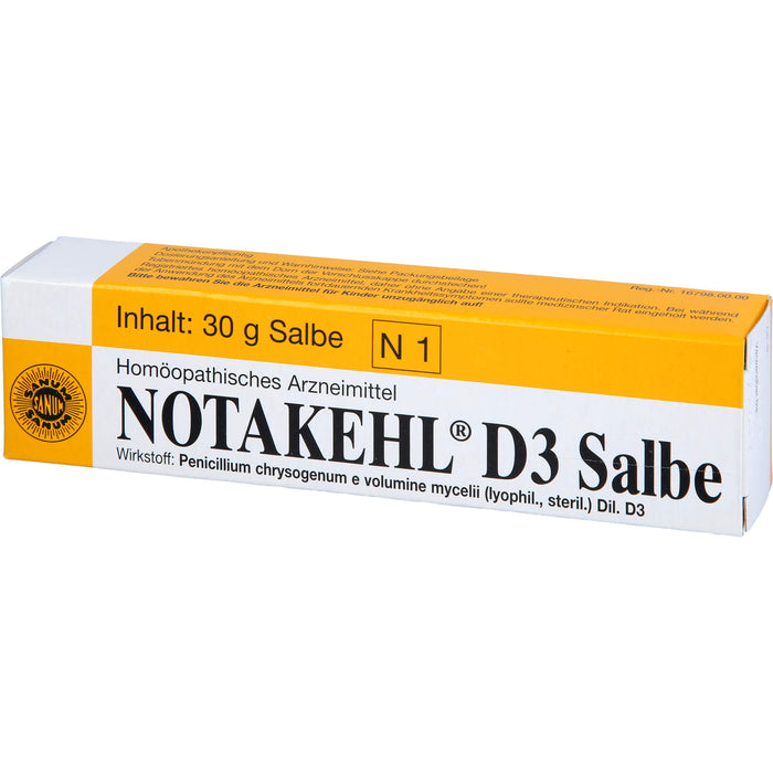 SANUM-KEHLBECK Notakehl D3 Salbe, 30 g Onguent