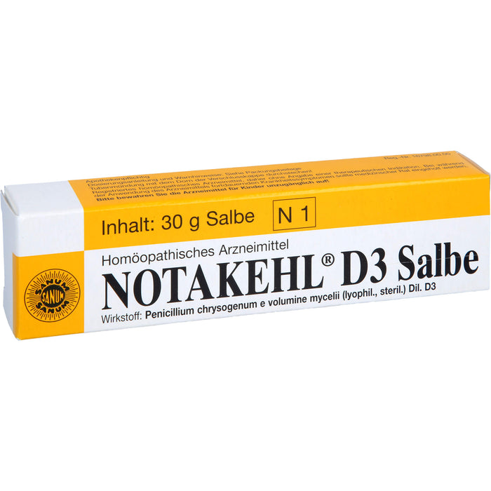 SANUM-KEHLBECK Notakehl D3 Salbe, 30 g Onguent