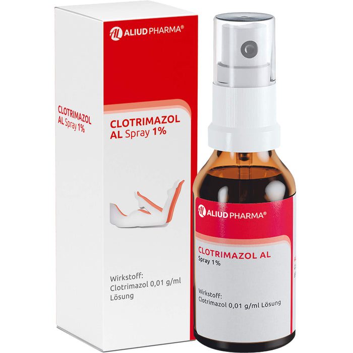 Clotrimazol AL Spray 1%, Lösung zur Anwendung auf der Haut, 30 ml Solution