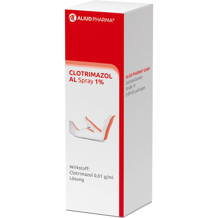 Clotrimazol AL Spray 1%, Lösung zur Anwendung auf der Haut, 30 ml Solution