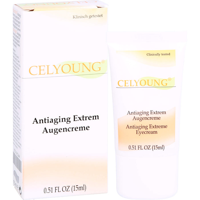 CELYOUNG Antiaging Extrem Augencreme, 15 ml Crème