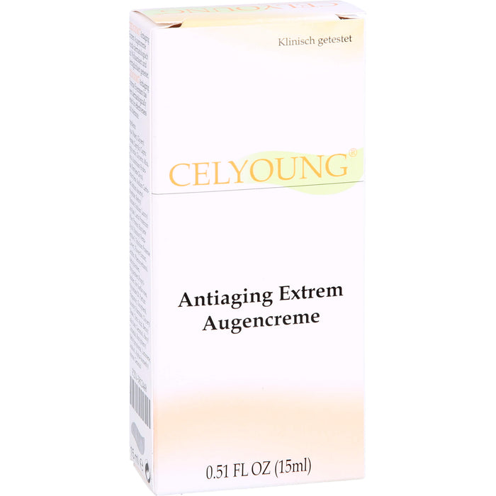 CELYOUNG Antiaging Extrem Augencreme, 15 ml Crème