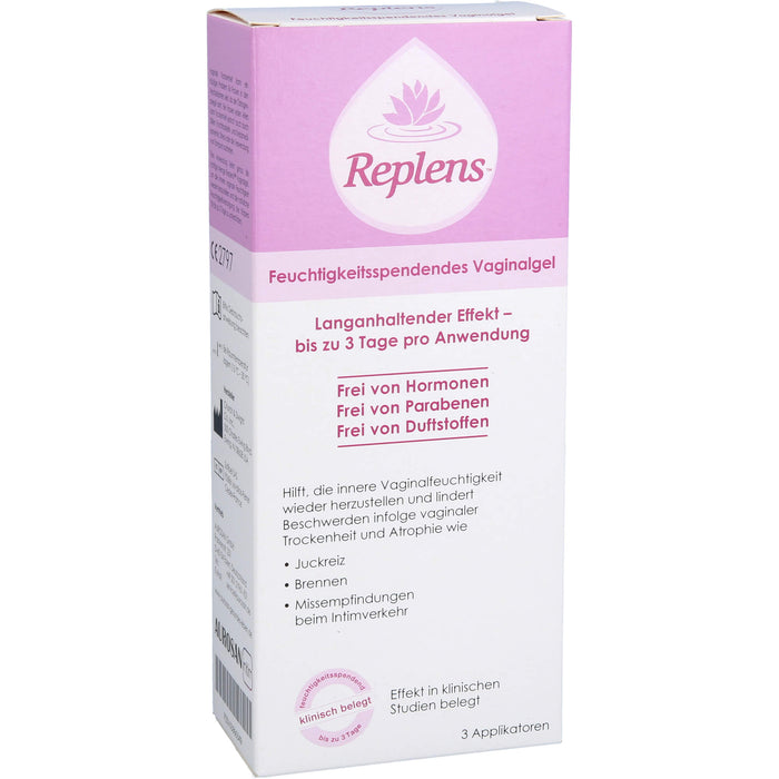Replens feuchtigkeitsspendendes Vaginalgel, 3 St. Gel