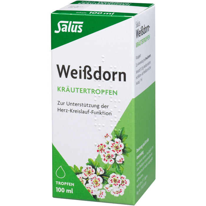 Salus Weißdorn-Kräutertropfen, 100 ml Solution