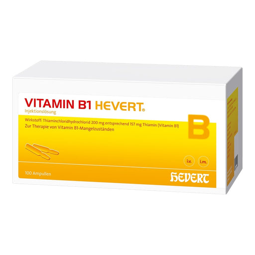 Vitamin B1 Hevert, 100 St. Ampullen