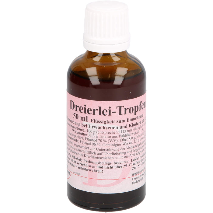 Hofmann & Sommer Dreierlei Tropfen, 50 ml Solution