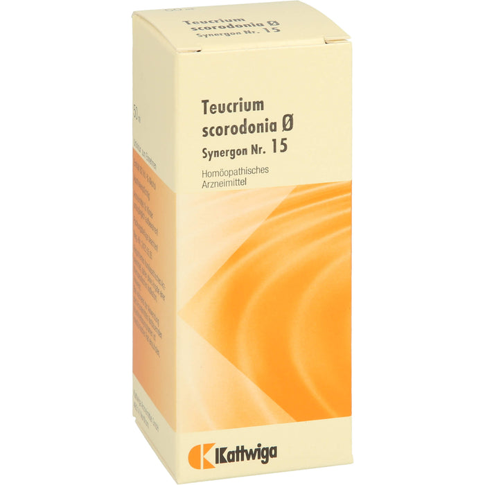 Synergon Komplex 15 Teucrium Urtinktur, 50 ml Solution