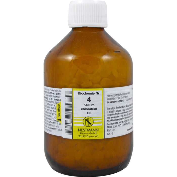 Nestmann Biochemie 4 Kalium chloratum D6 Tabletten, 1000 St. Tabletten