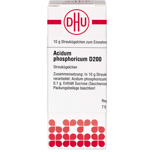 DHU Acidum phosphoricum D200 Streukügelchen, 10 g Globuli
