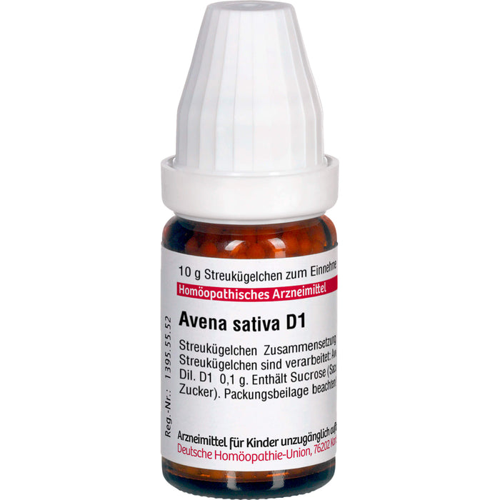 Avena sativa D1 DHU Globuli, 10 g Globules