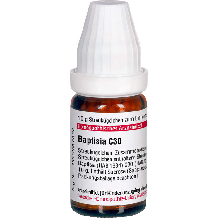 Baptisia C30 DHU Globuli, 10 g Globules