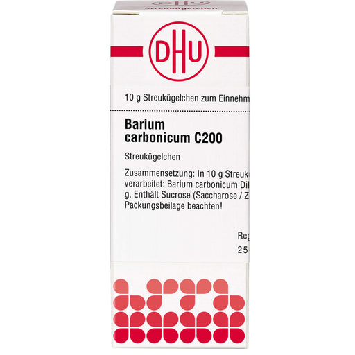 Barium carbonicum C200 DHU Globuli, 10 g Globuli
