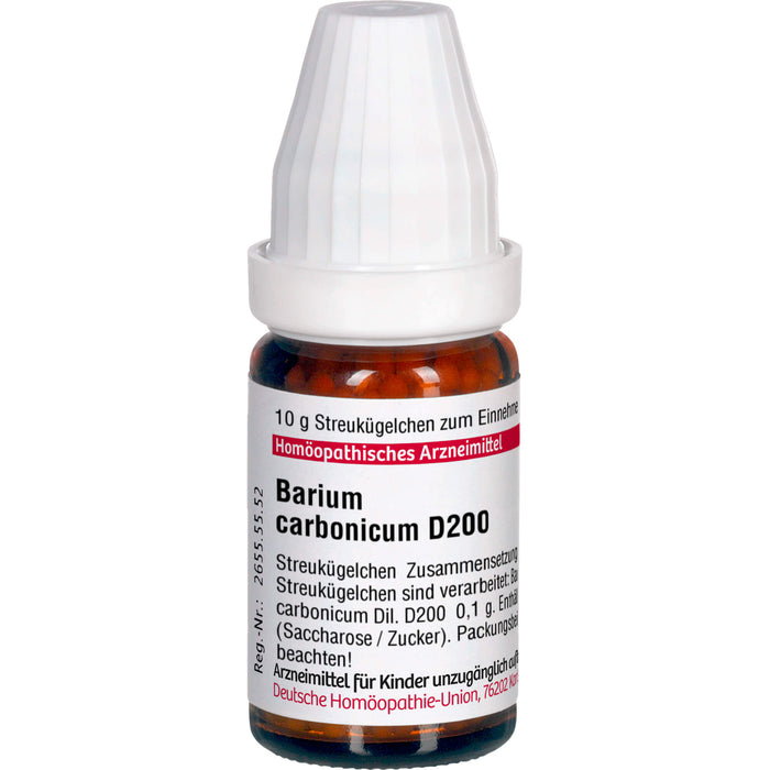 Barium carbonicum D200 DHU Globuli, 10 g Globuli