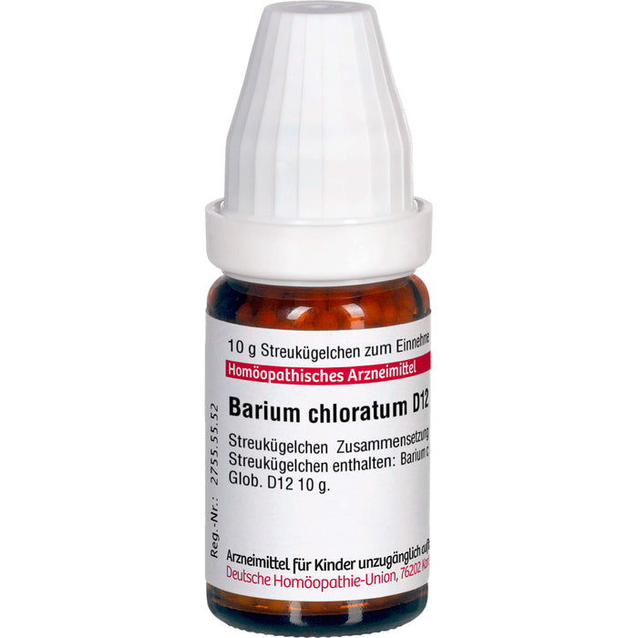 Barium chloratum D12 DHU Globuli, 10 g Globules