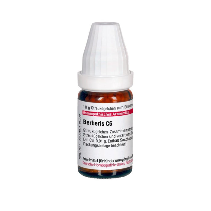 Berberis C6 DHU Globuli, 10 g Globules
