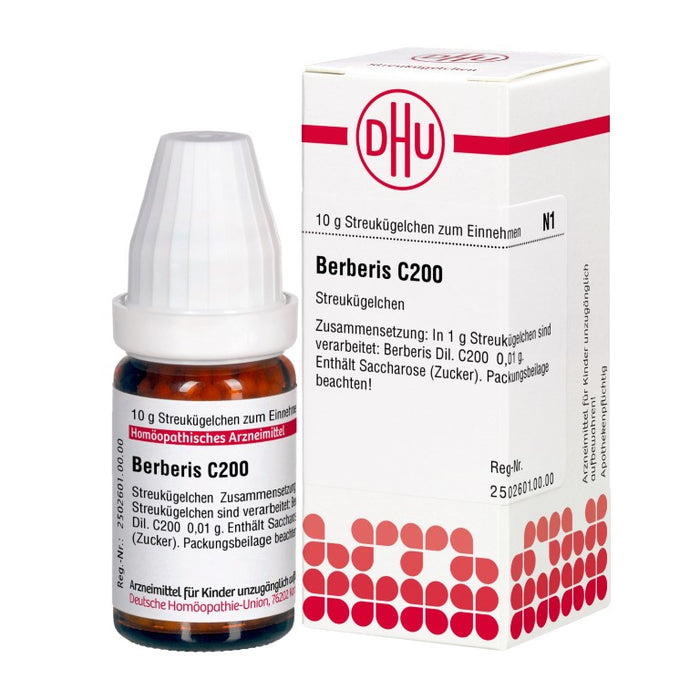 Berberis C200 DHU Globuli, 10 g Globules