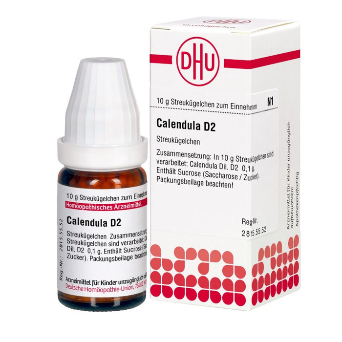 Calendula D2 DHU Globuli, 10 g Globules