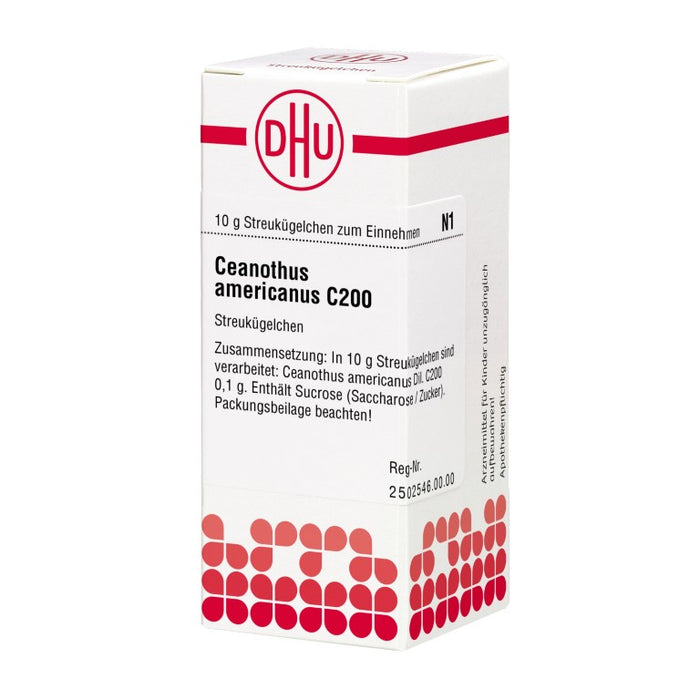 Ceanothus americanus C200 DHU Globuli, 10 g Globules