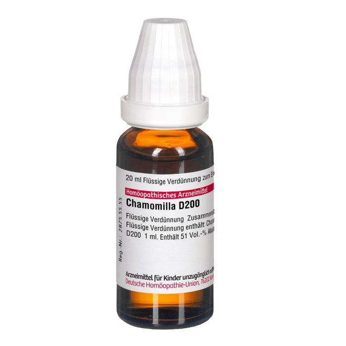 DHU Chamomilla D200 Dilution, 20 ml Solution