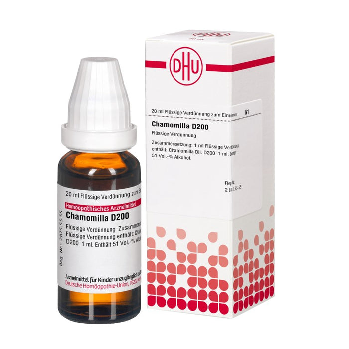 DHU Chamomilla D200 Dilution, 20 ml Solution