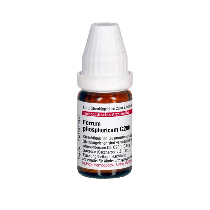 DHU Ferrum phosphoricum C200 Streukügelchen, 10 g Globules