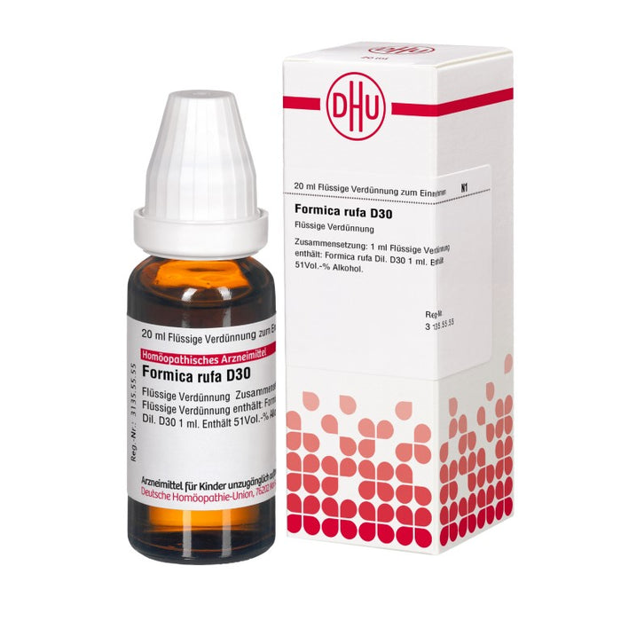 Formica rufa D30 DHU Dilution, 20 ml Solution