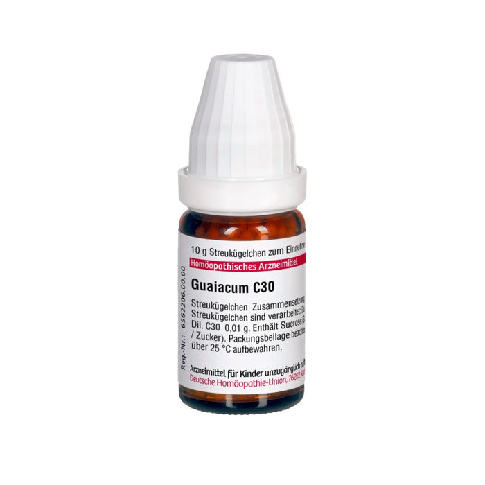 Guaiacum C30 DHU Globuli, 10 g Globules