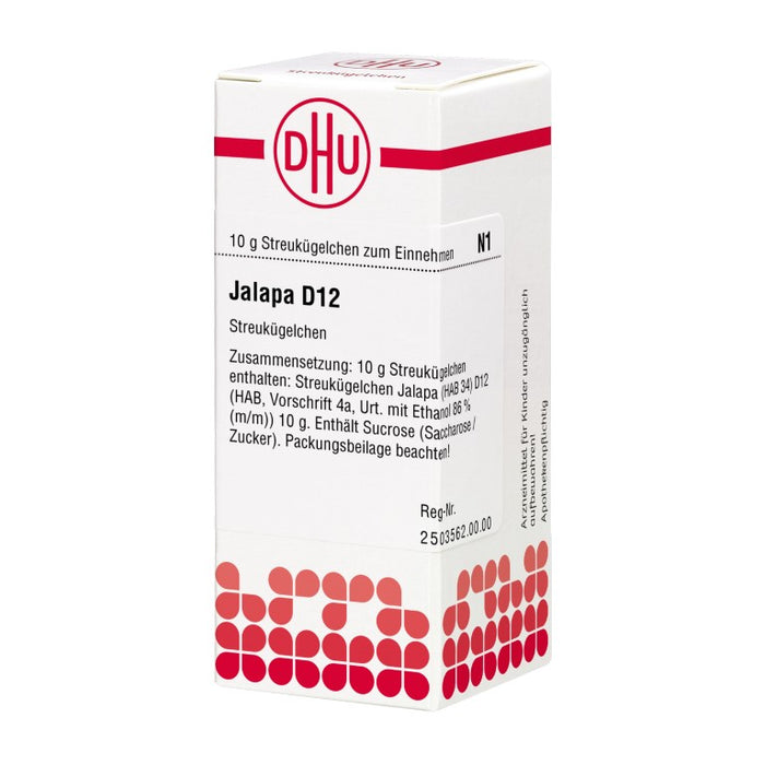 Jalapa D12 DHU Globuli, 10 g Globules