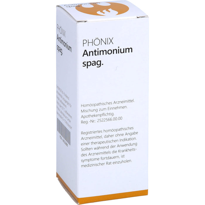 Phönix antimonium spag. Tropfen, 50 ml Solution