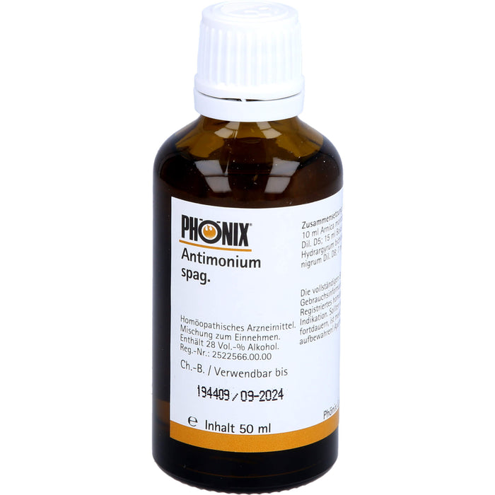 Phönix antimonium spag. Tropfen, 50 ml Solution