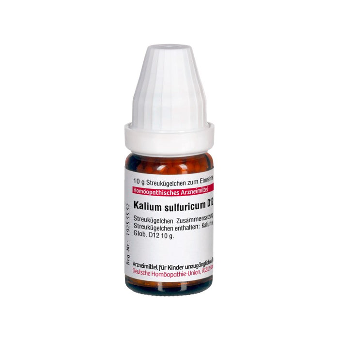 DHU Kalium sulfuricum D12 Streukügelchen, 10 g Globules