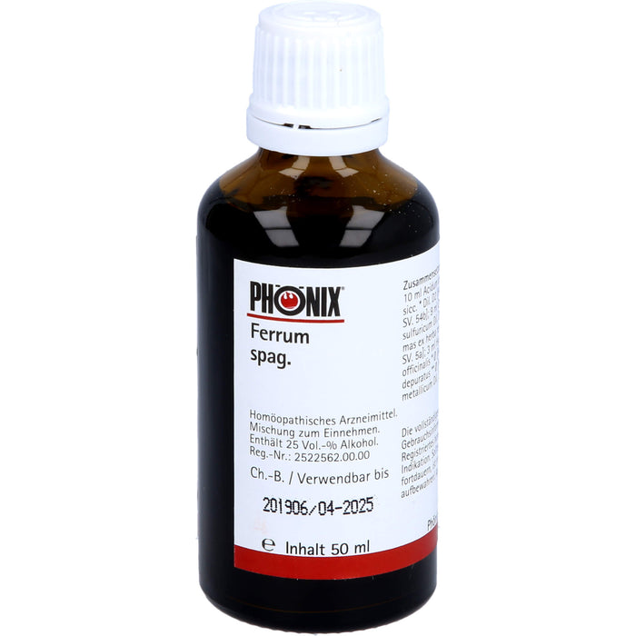 PHÖNIX Ferrum spag. Mischung, 50 ml Solution