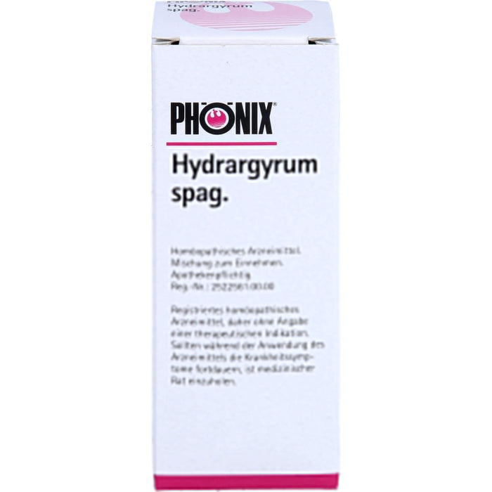 PHÖNIX Hydrargyrum spag. Mischung, 50 ml Lösung