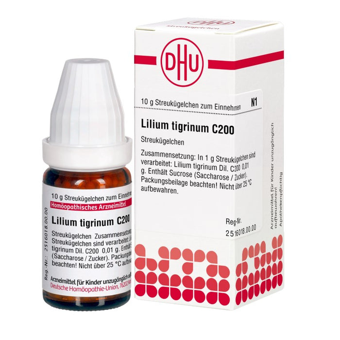 DHU Lilium tigrin C200 Streukügelchen, 10 g Globules
