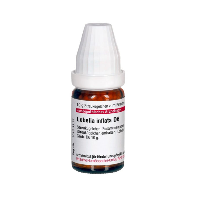 Lobelia inflata D6 DHU Globuli, 10 g Globules