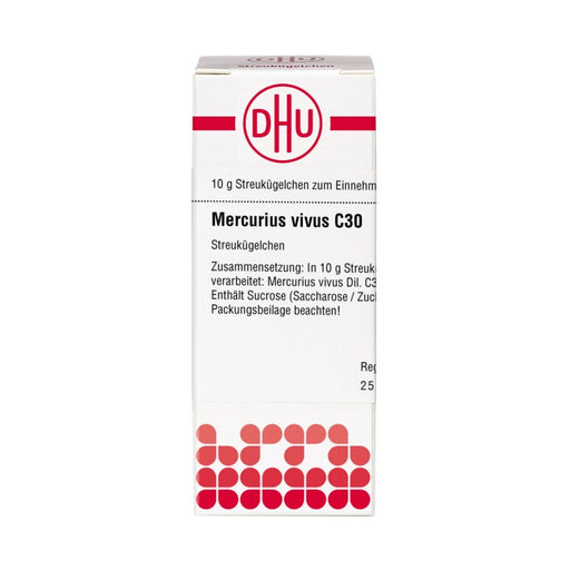 Mercurius vivus C30 DHU Globuli, 10 g Globuli