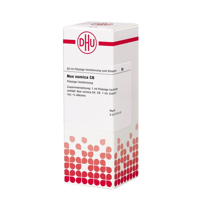 DHU Nux vomica C6 Dilution, 20 ml Solution