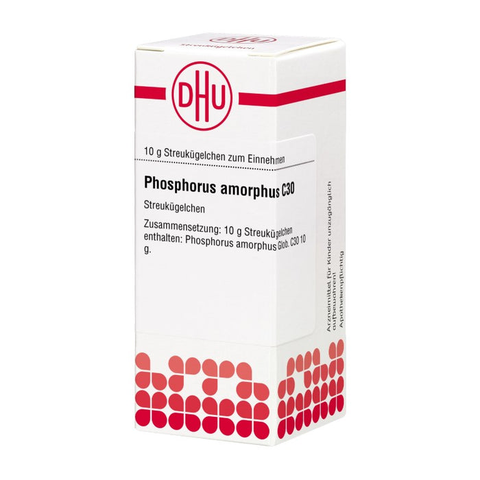 Phosphorus amorphus C30 DHU Globuli, 10 g Globules