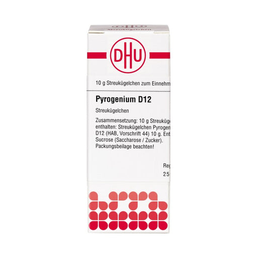 Pyrogenium D12 DHU Globuli, 10 g Globuli
