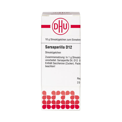 DHU Sarsaparilla D12 Streukügelchen, 10 g Globuli