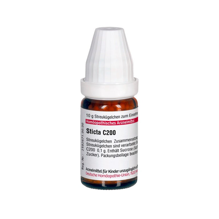 Sticta C200 DHU Globuli, 10 g Globules