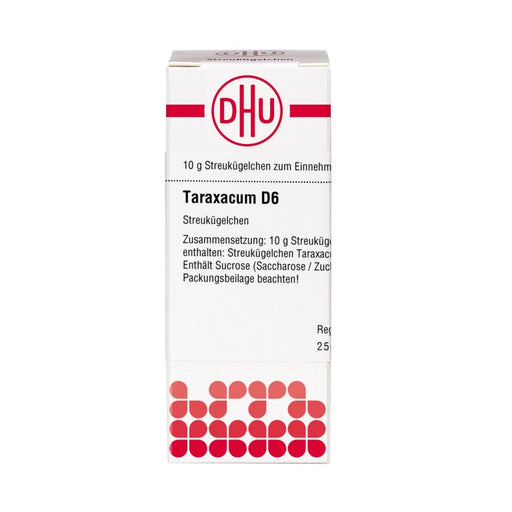 DHU Taraxacum D6 Streukügelchen, 10 g Globuli