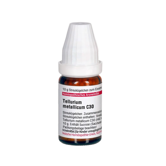 Tellurium metallicum C30 DHU Globuli, 10 g Globules