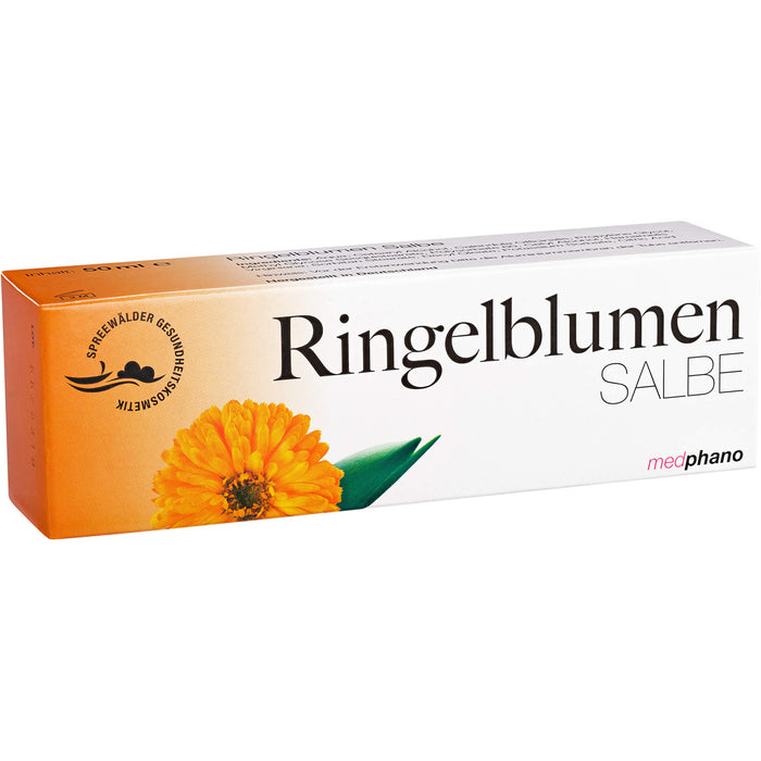 Medphano Ringelblumen Salbe pflegt trockene, schuppige und rissige Haut, 50 ml Salbe