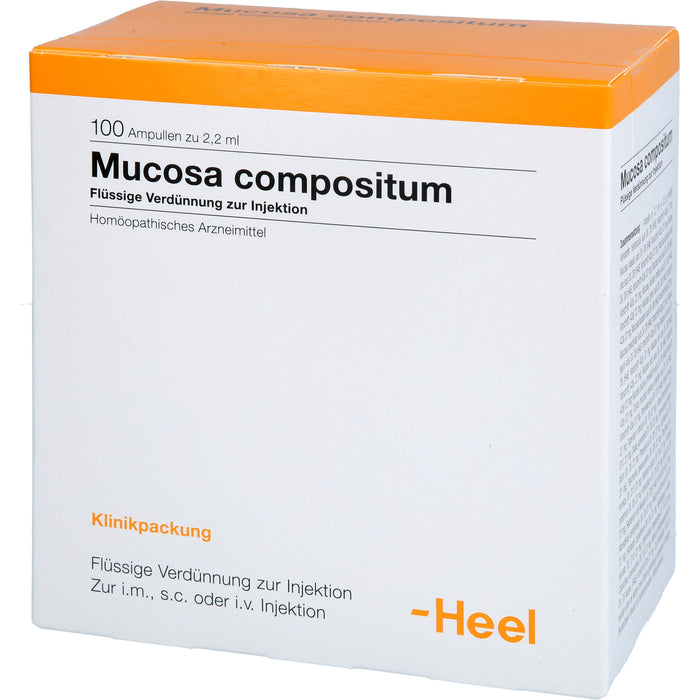 Mucosa compositum Inj.-Lsg., 100 pcs. Ampoules