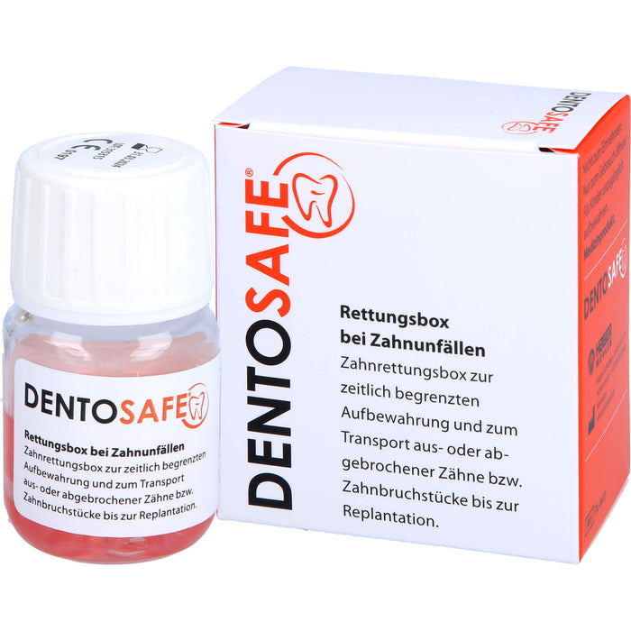 DENTOSAFE ZAHNRETTUNGSBOX, 1 pc Boîte